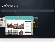 Tablet Screenshot of informavore.com